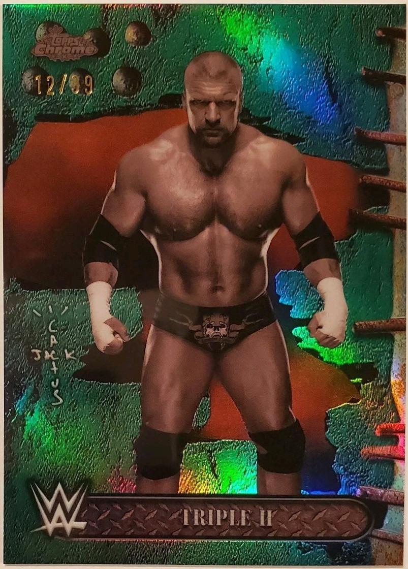 Triple H [Green Refractor] #30