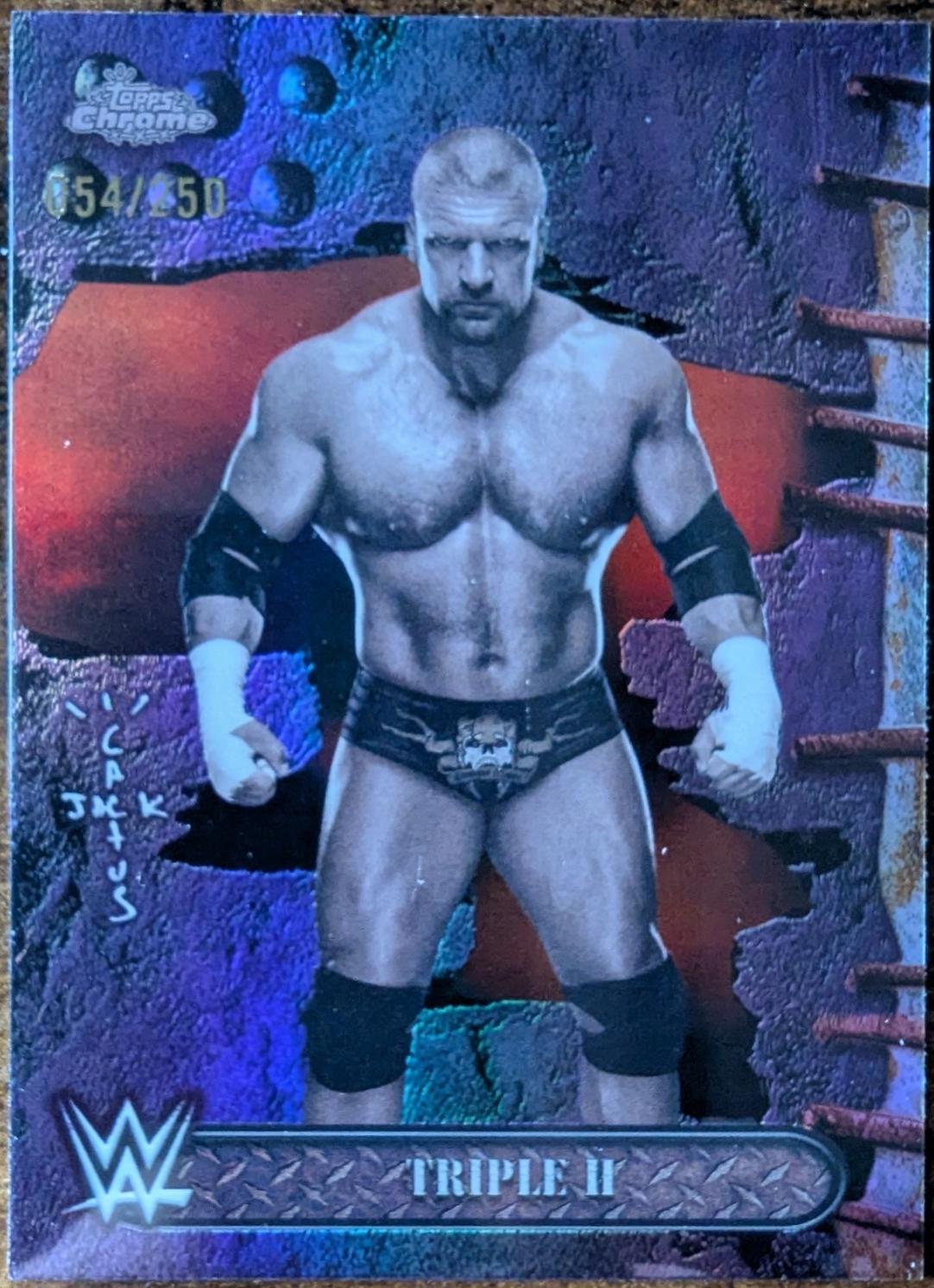 Triple H [Purple Refractor] #30