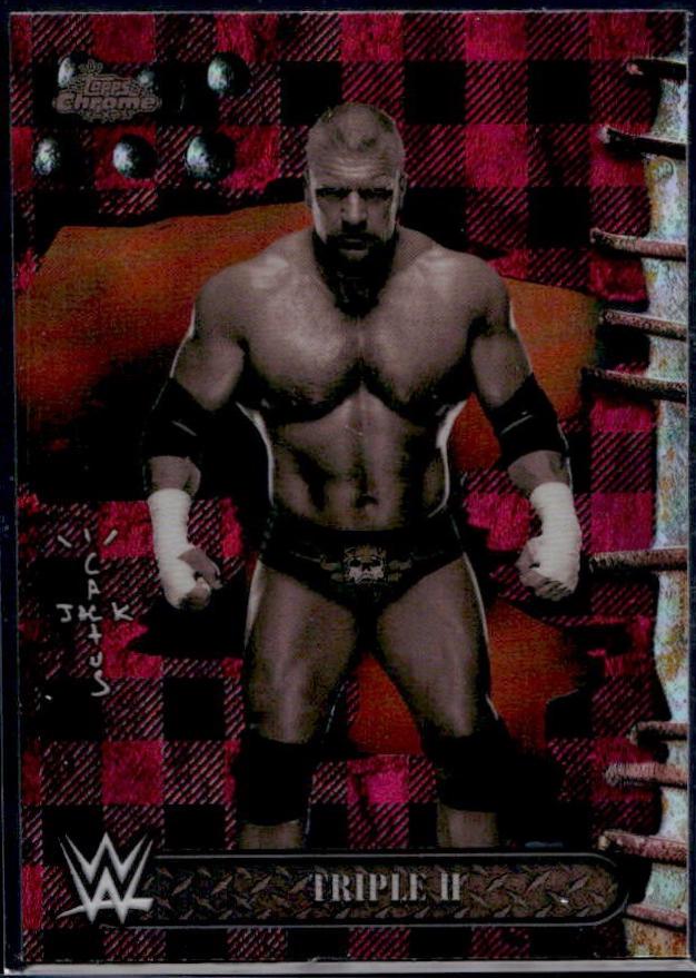 Triple H [Red Black Refractor] #30