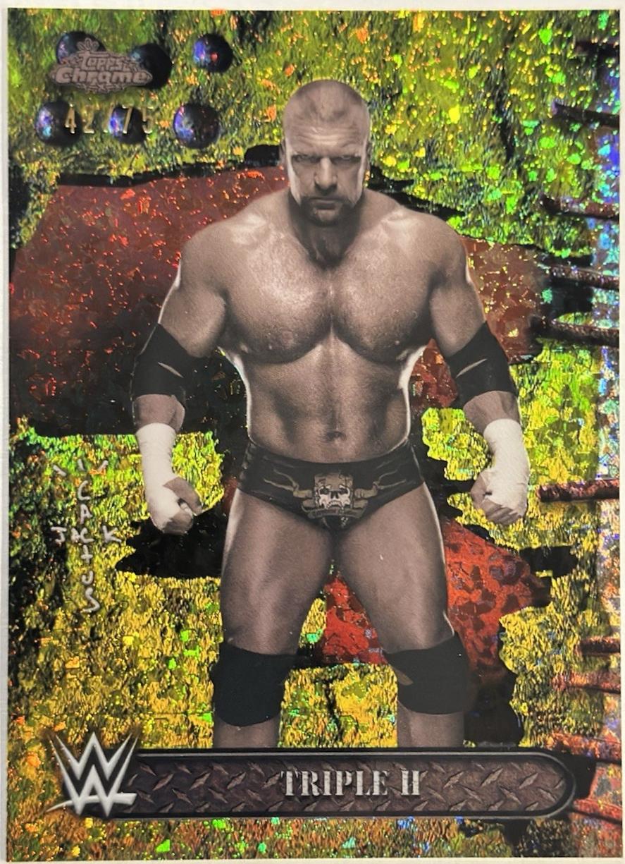 Triple H [Yellow Mini Diamonds Refractor] #30