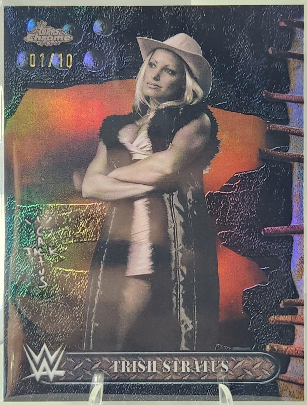 Trish Stratus [Black Refractor] #9
