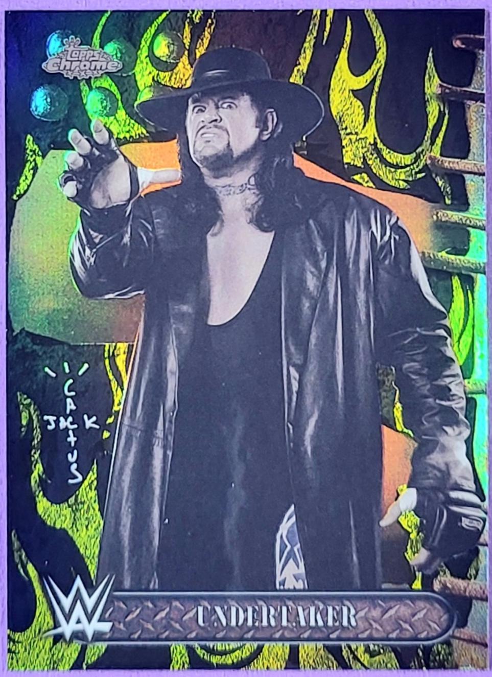 Undertaker [Black Yellow Refractor] #40