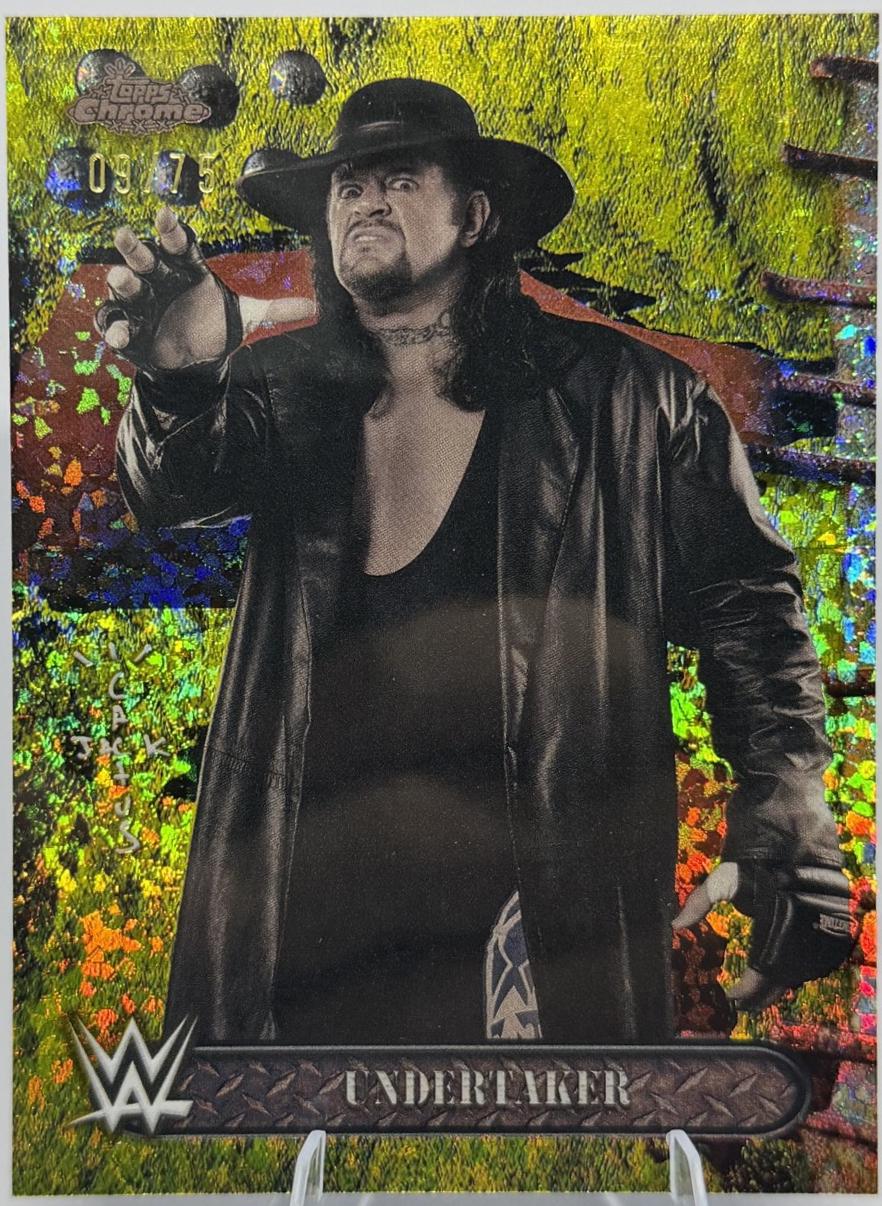 Undertaker [Yellow Mini Diamonds Refractor] #40