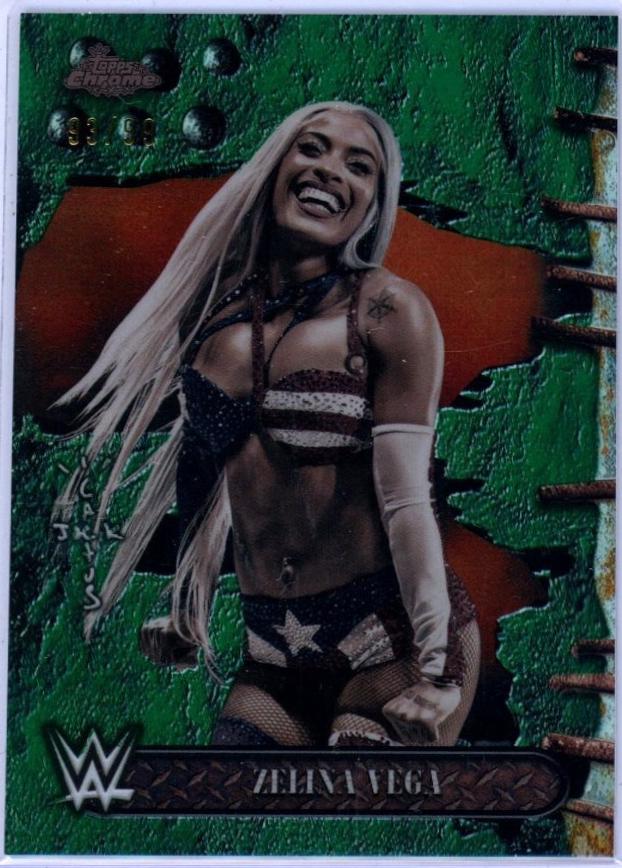 Zelina Vega [Green Refractor] #38