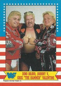 Dino Bravo, Johnny Valiant, Greg The Hammer Valentine #12