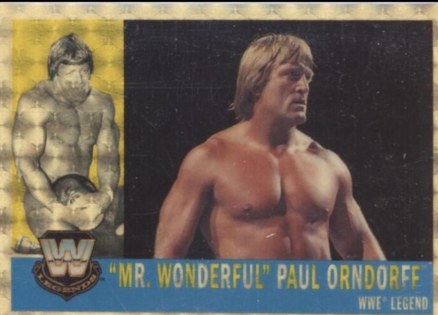 Mr. Wonderful Paul Orndorff [Superfractor] #83