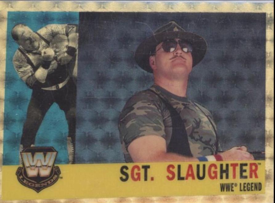 Sgt. Slaughter [Superfractor] #86