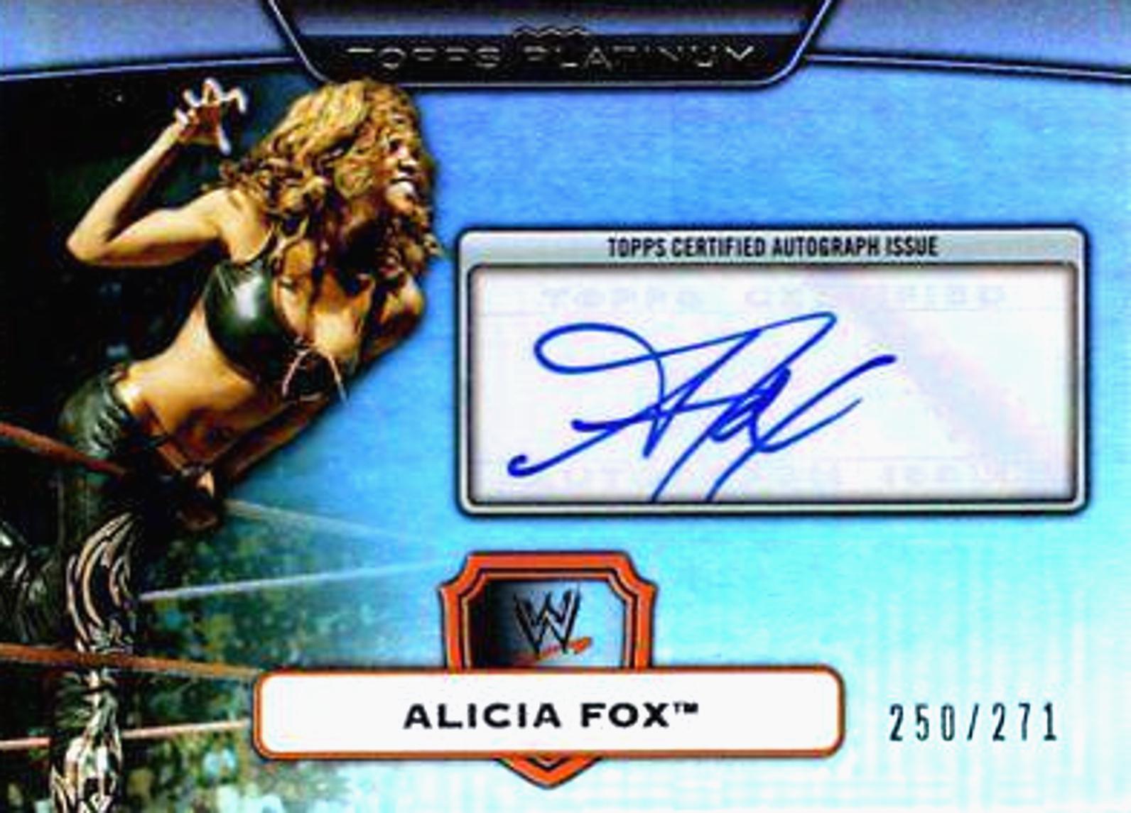 Alicia Fox [Autograph] #125