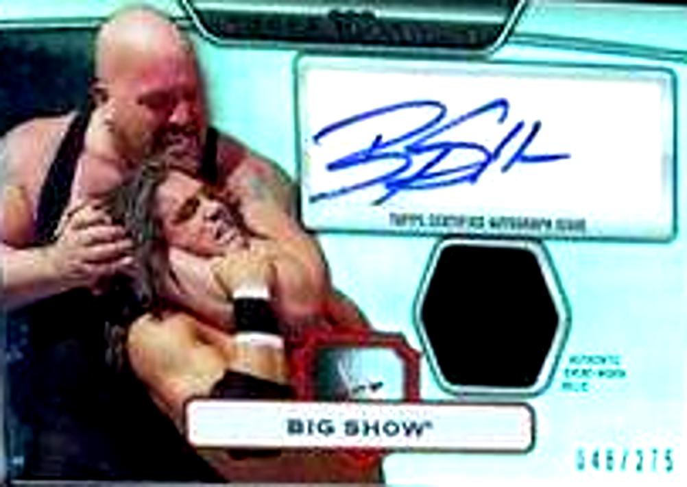 Big Show [Autograph Relic] #37