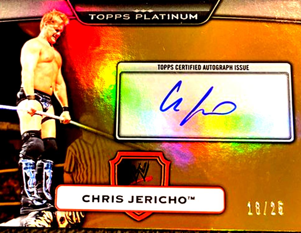 Chris Jericho [Autograph Gold] #66