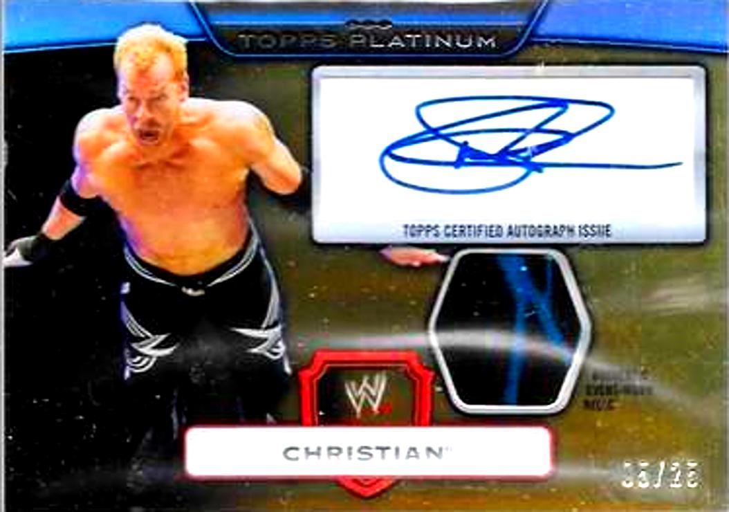 Christian [Autograph Relic Gold] #5