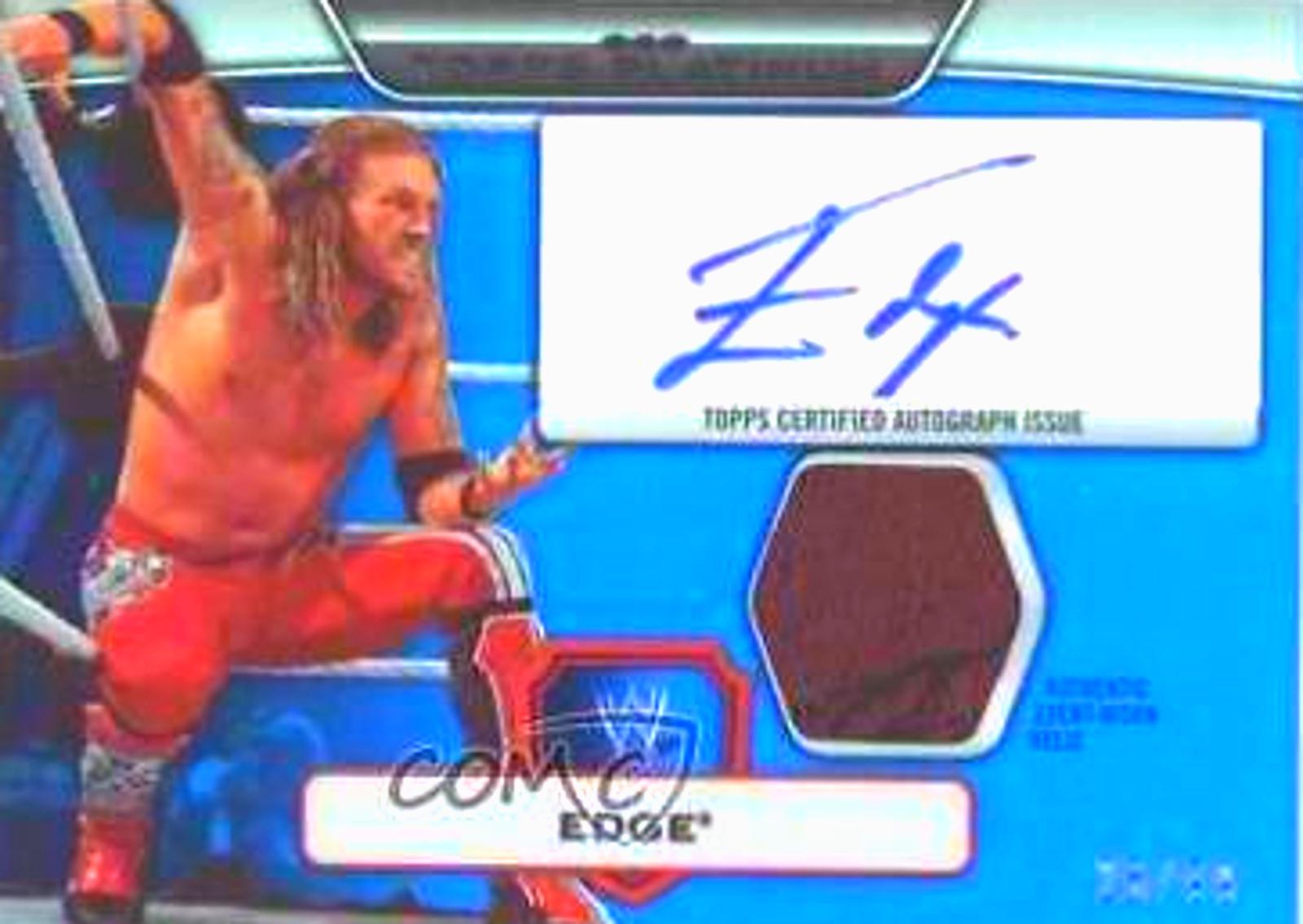 Edge [Autograph Relic Blue] #23