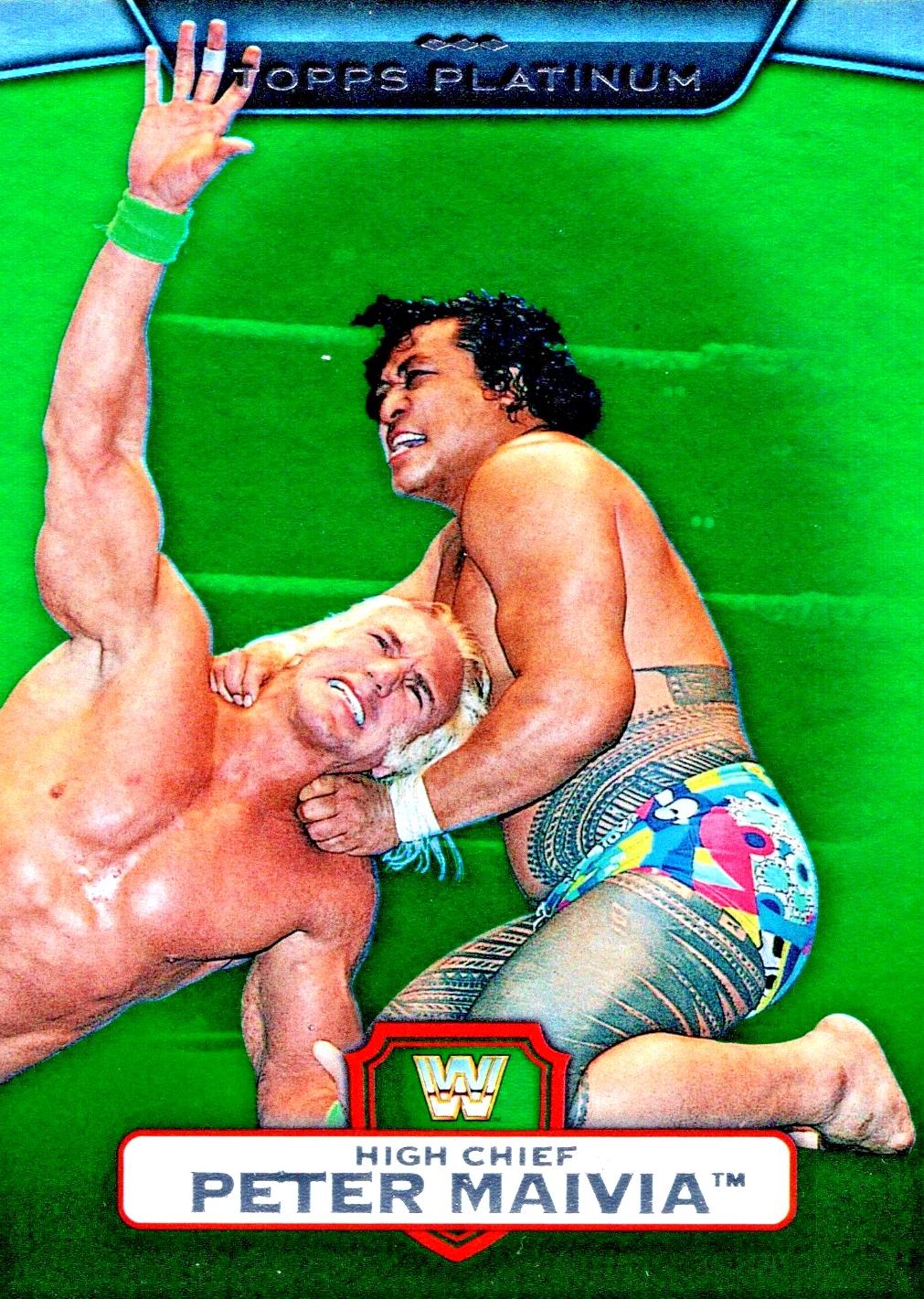 High Chief Peter Maivia [Green] #12