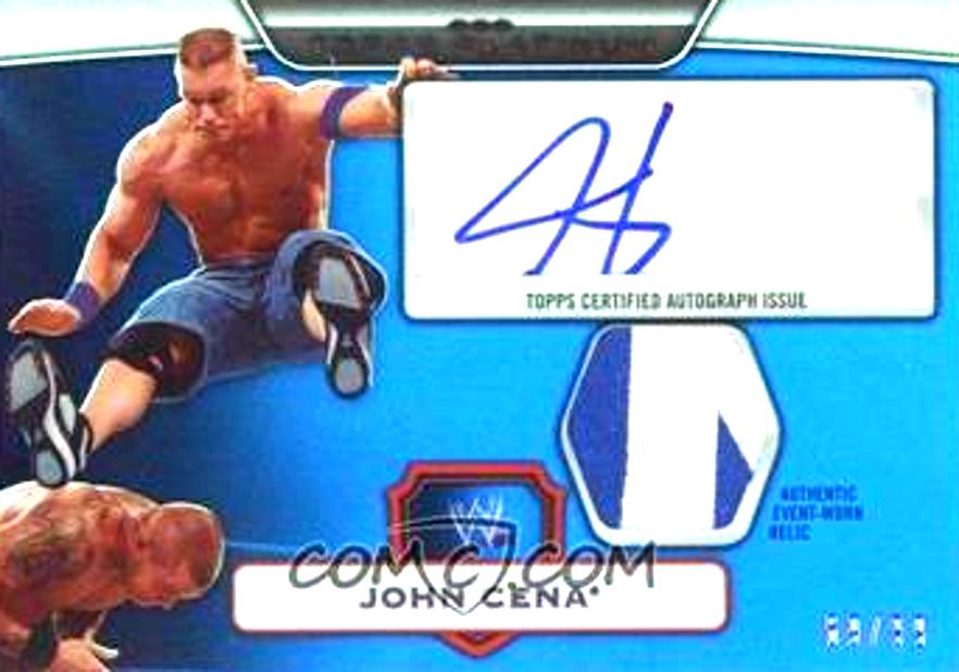 John Cena [Autograph Relic Blue] #1