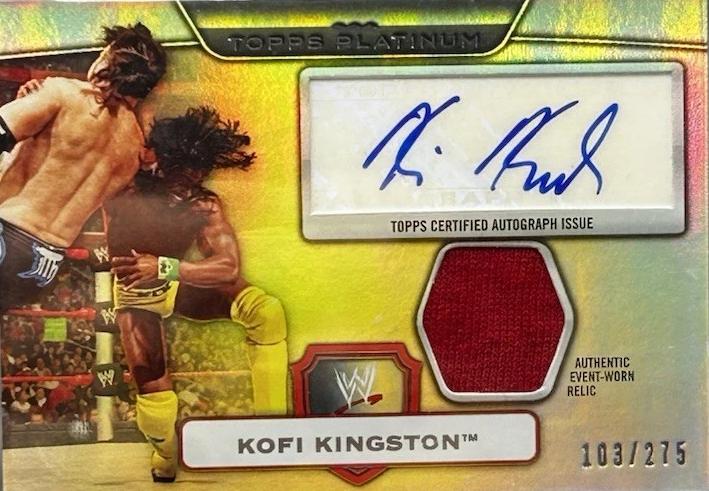 Kofi Kingston [Autograph Relic] #59