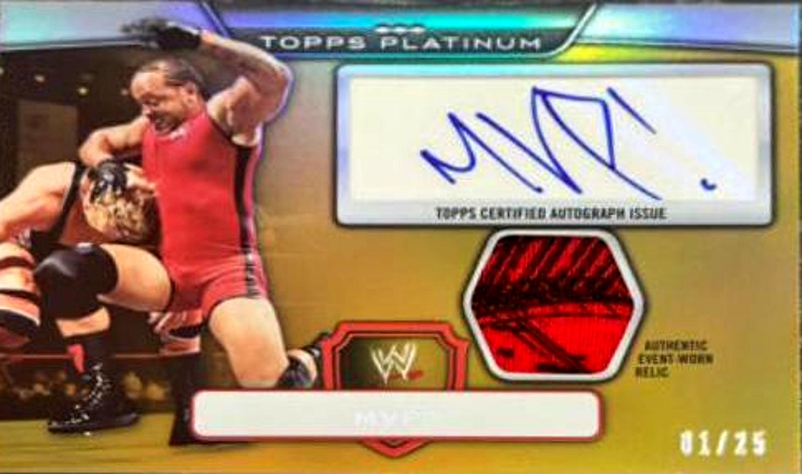MVP [Autograph Relic Gold] #76