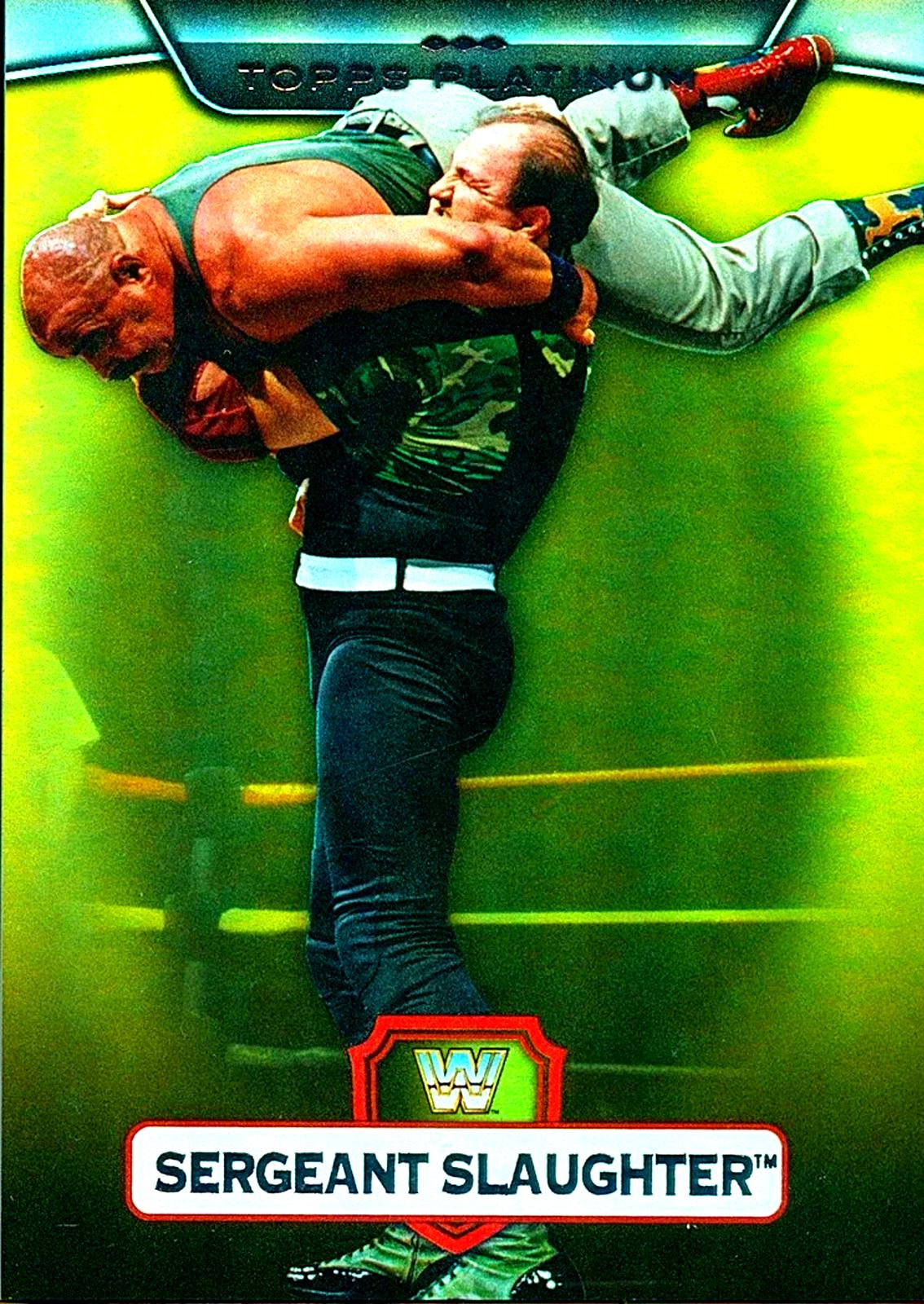 Sgt. Slaughter [Gold] #62