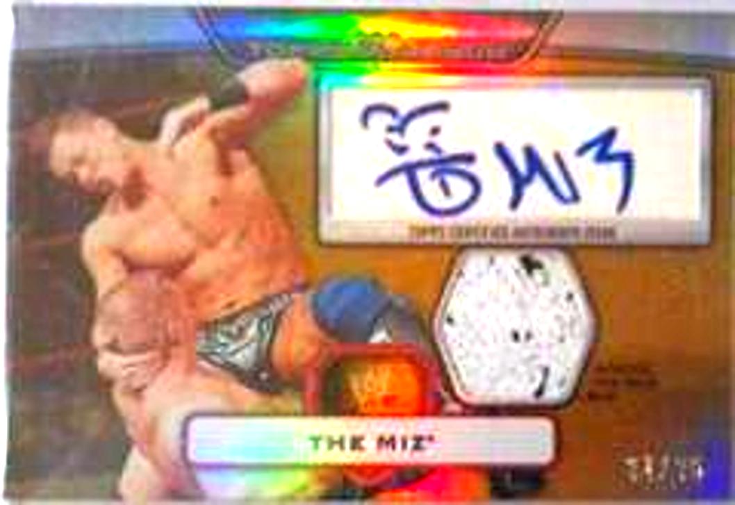 The Miz [Autograph Relic Gold] #8
