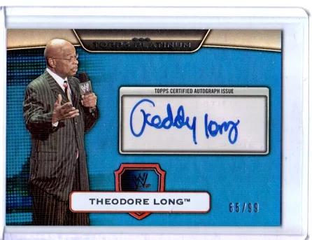 Theodore Long [Autograph Blue] #65