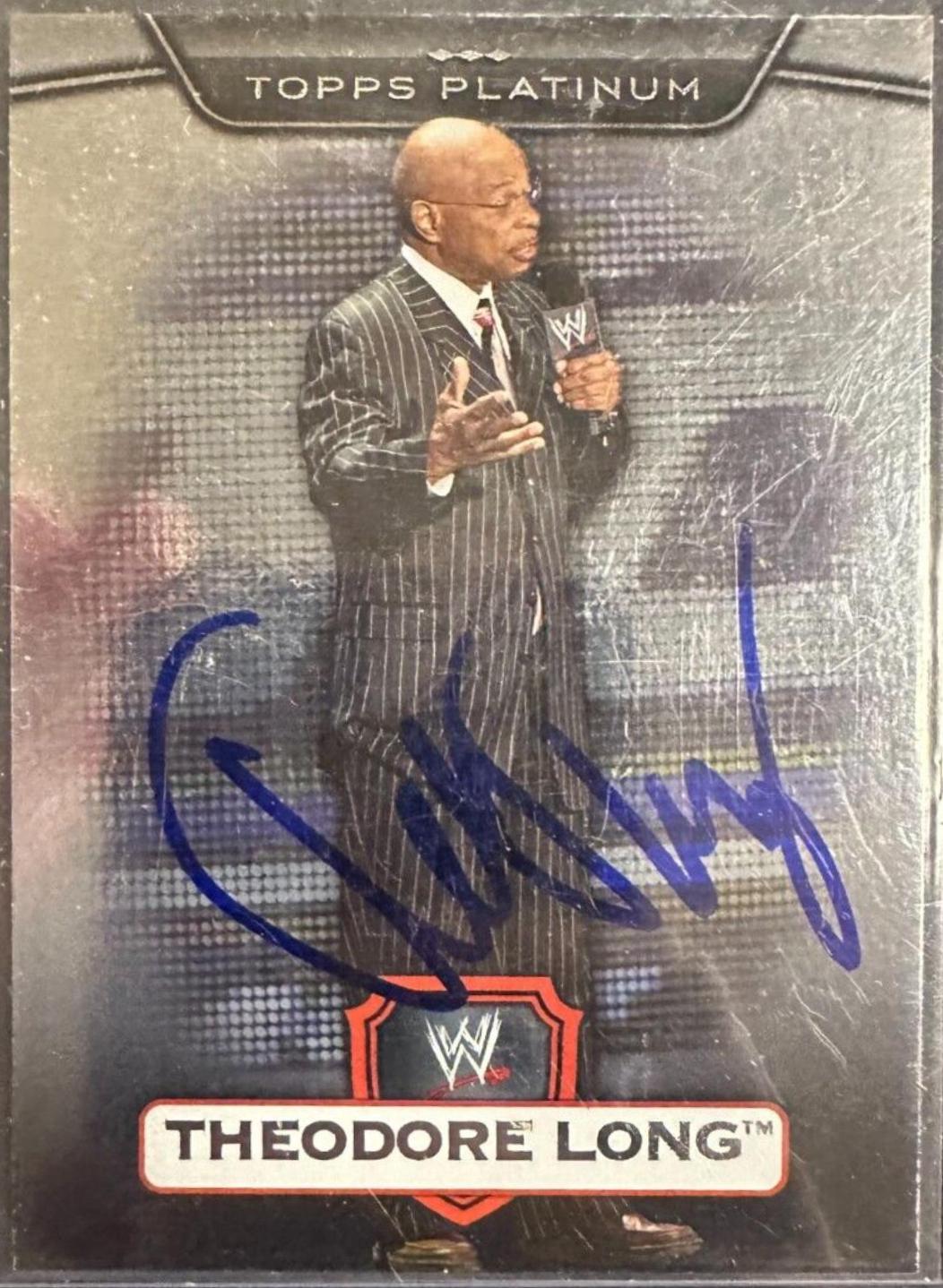Theodore Long [Autograph] #65