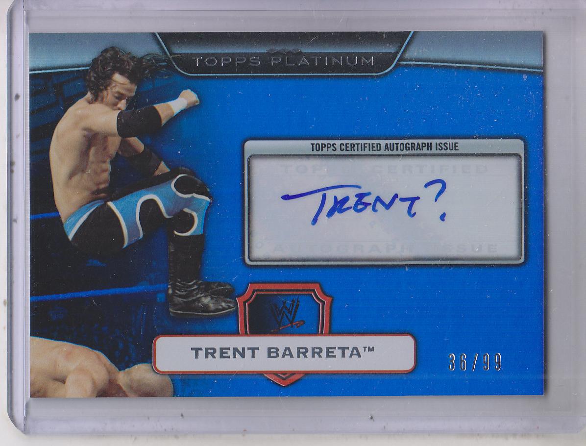Trent Barreta [Autograph Blue] #86