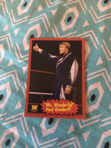 Paul Mr. Wonderful Orndorff [Red] #93