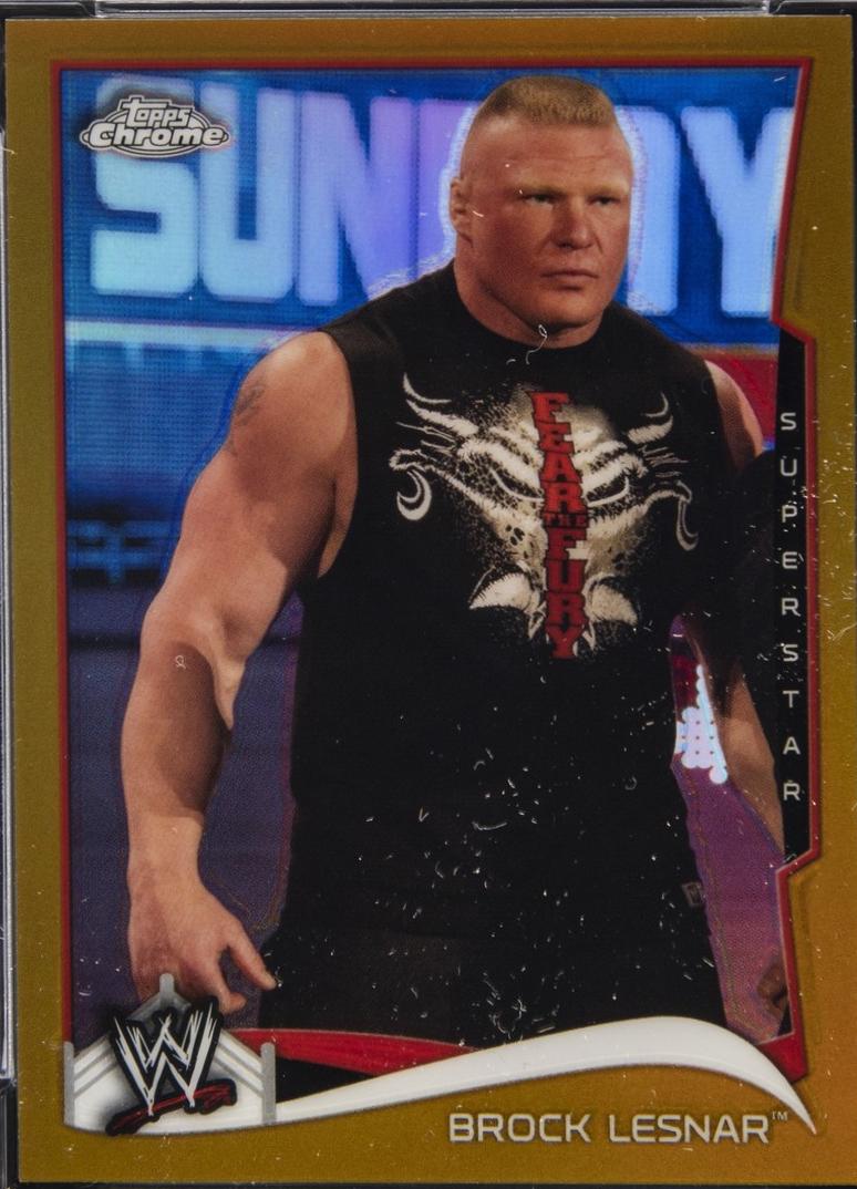 Brock Lesnar [Gold] #8