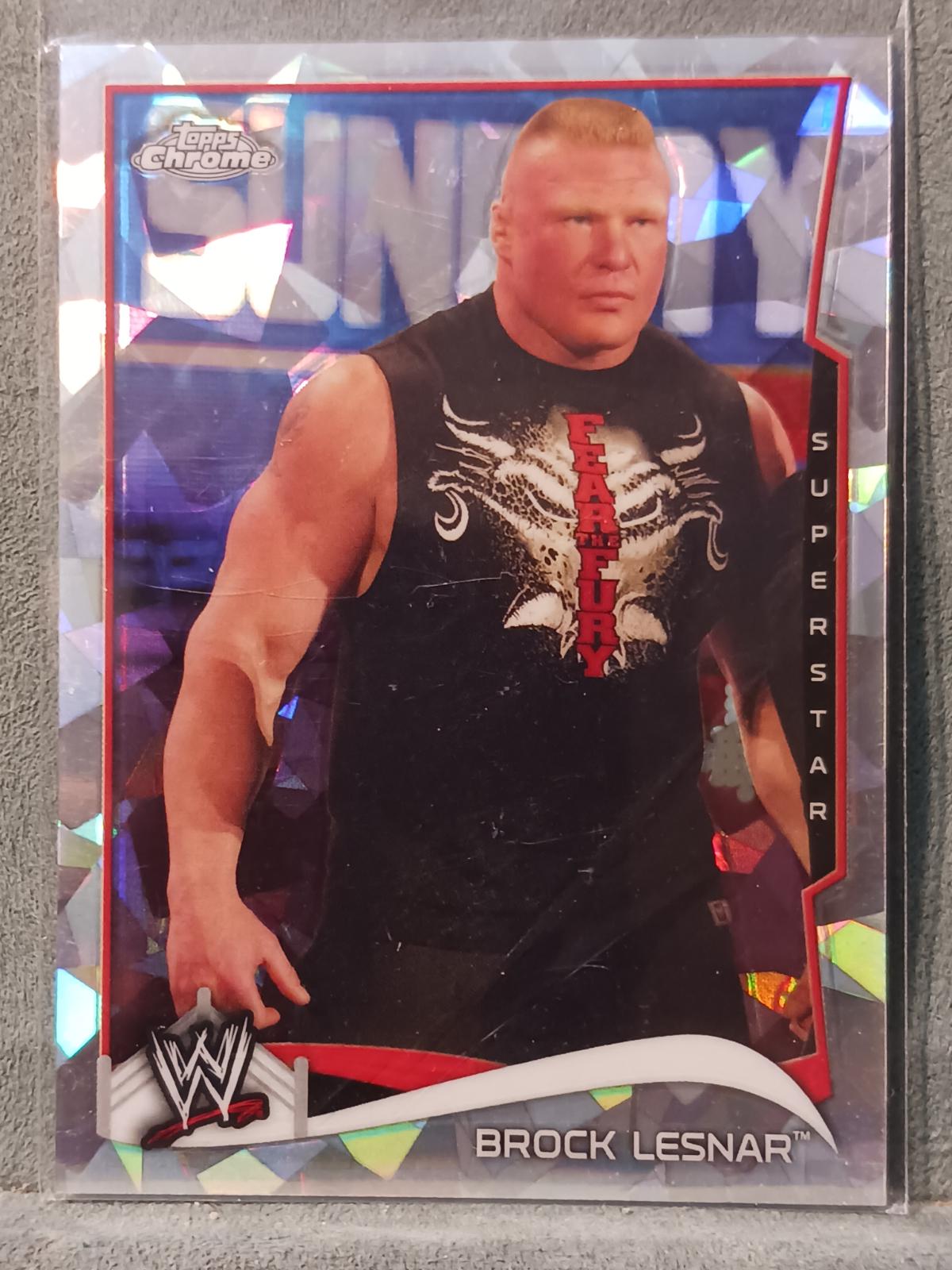 Brock Lesnar [Refractor] #8