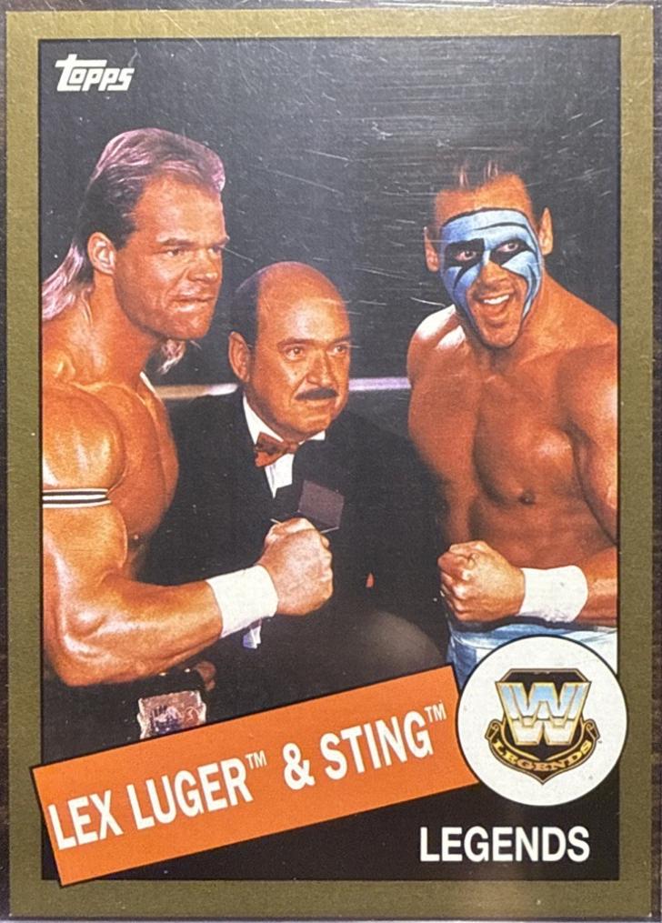 Lex Luger, Sting [Gold] #43