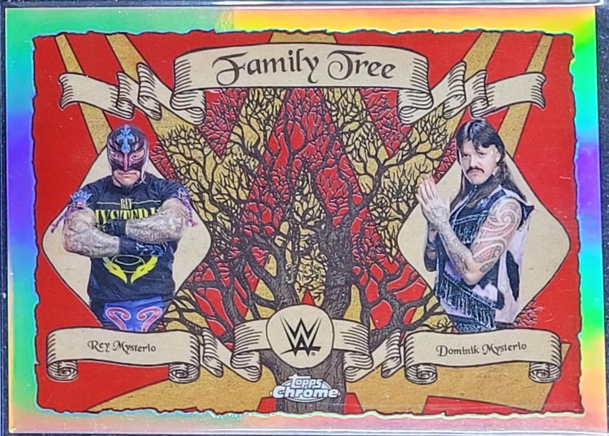Dominik Mysterio / Rey Mysterio [Red Refractor] #FT-MY