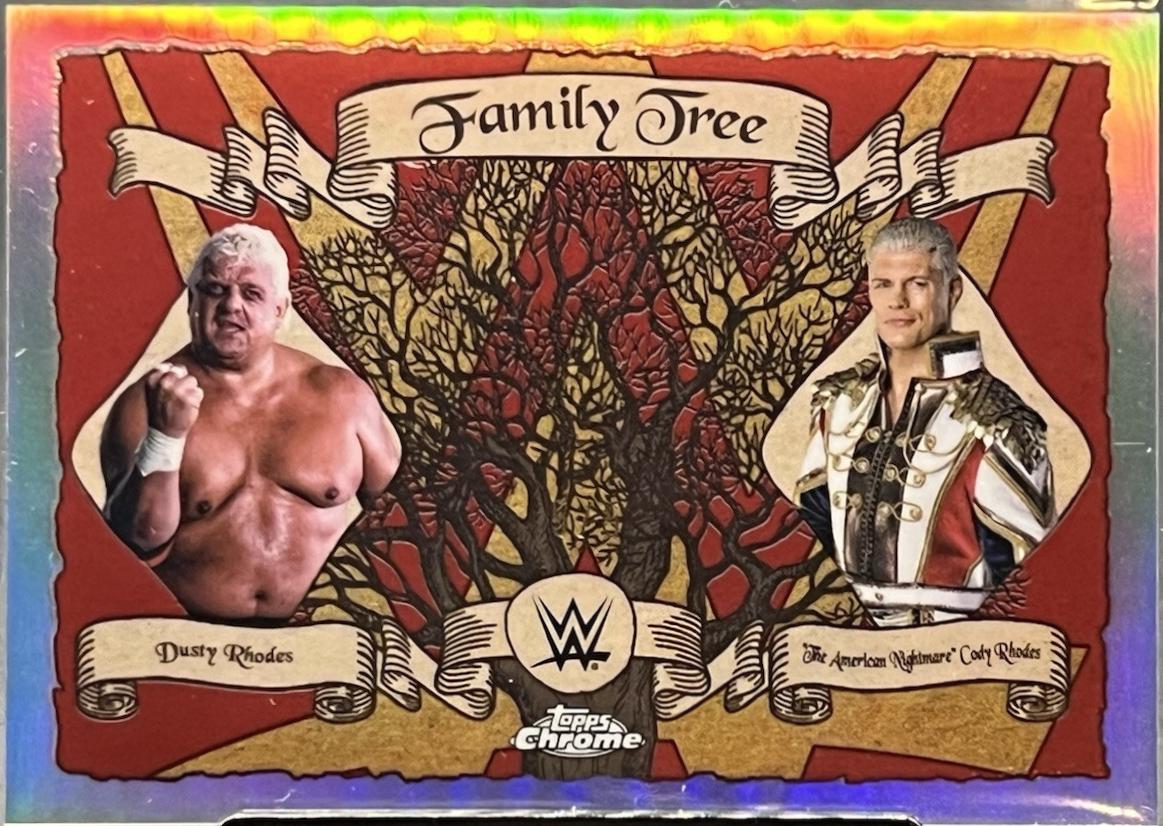 Dusty Rhodes / The American Nightmare Cody Rhodes [Red Refractor] #FT-RH