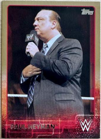Paul Heyman [Gold] #57