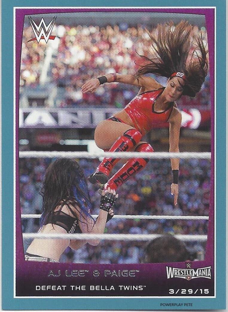 AJ Lee, Paige [Blue] #106