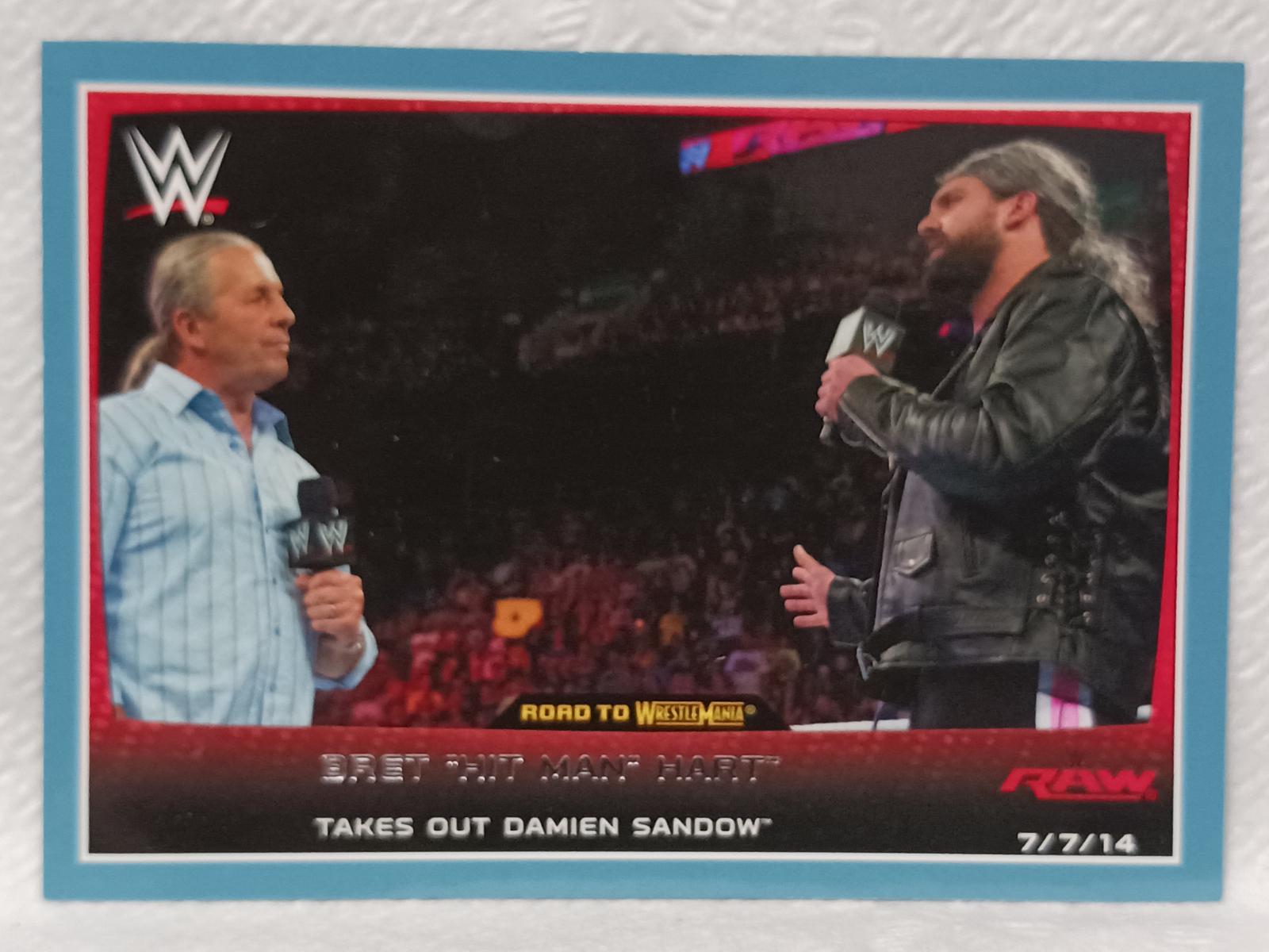 Bret Hit Man Hart [Blue] #32