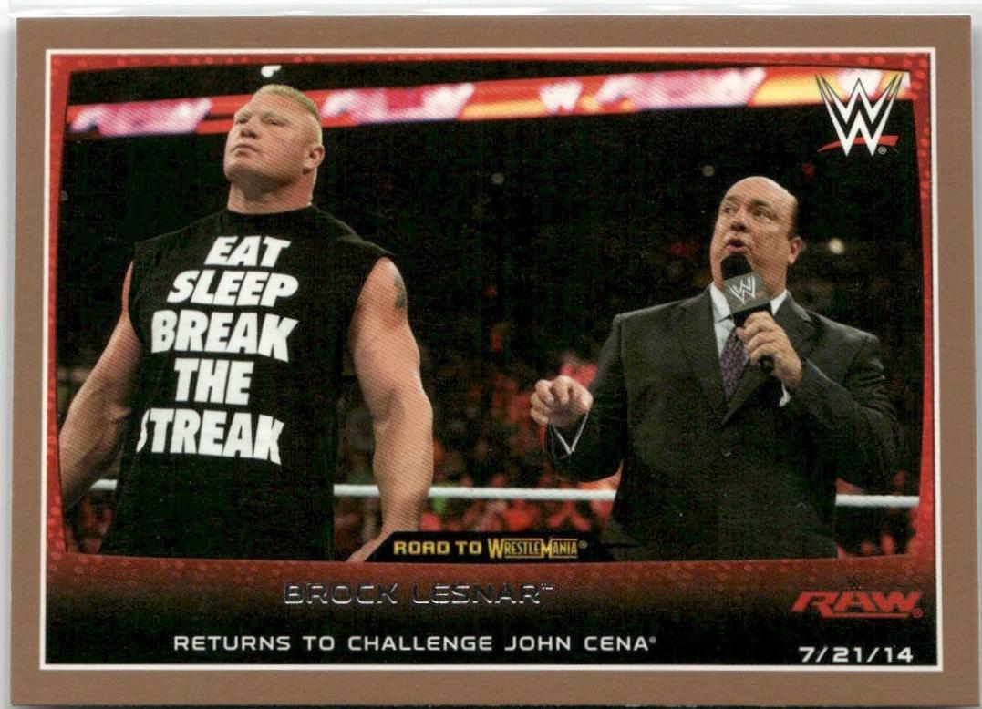 Brock Lesnar [Bronze] #37