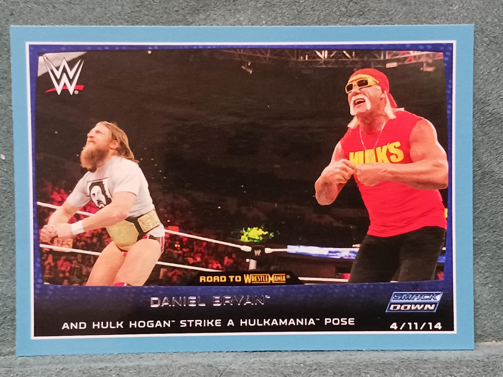 Daniel Bryan, Hulk Hogan [Blue] #3