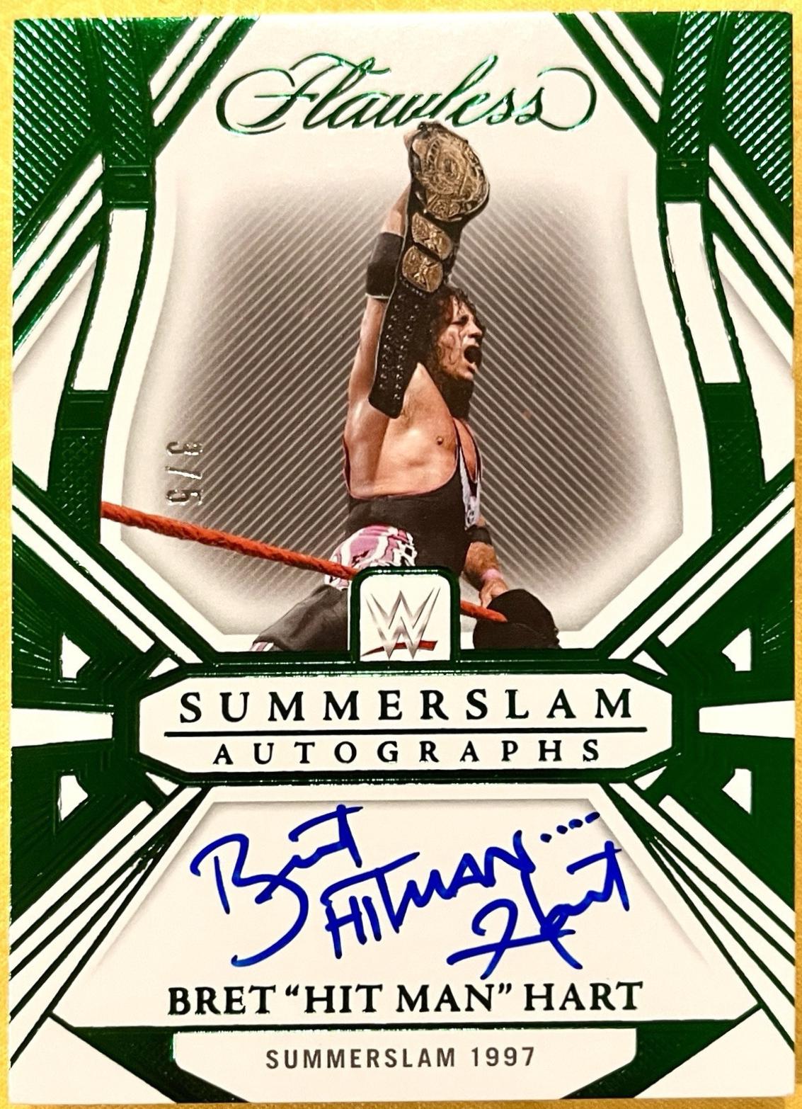 Bret Hit Man Hart [Emerald] #1