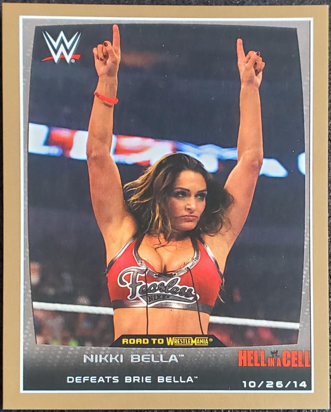 Nikki Bella [Gold] #55