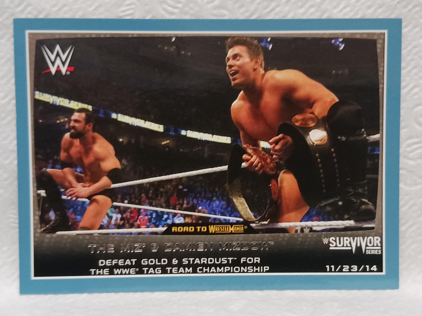 The Miz, Damien Mizdow [Blue] #61