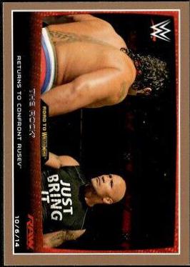 The Rock, Rusev [Bronze] #52