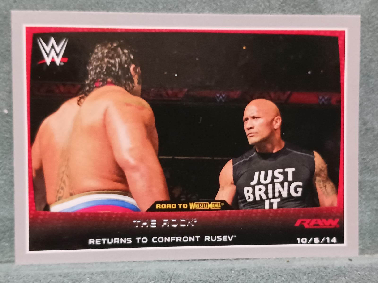 The Rock, Rusev [Silver] #52
