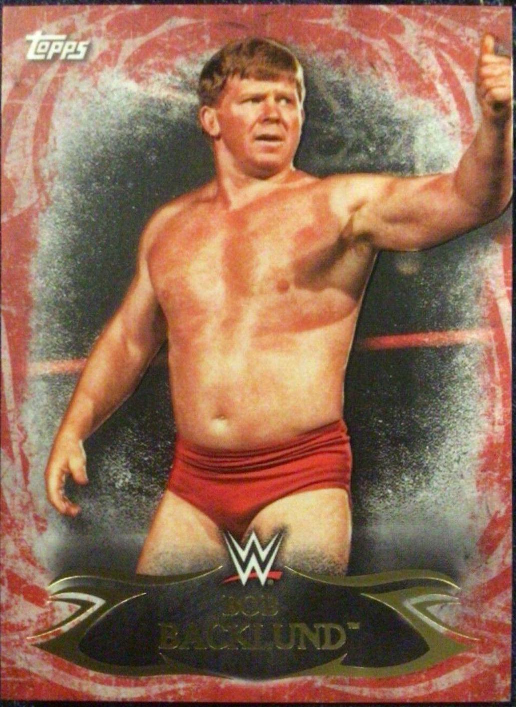 Bob Backlund [Red] #72