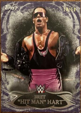 Bret Hit Man Hart [Purple] #30
