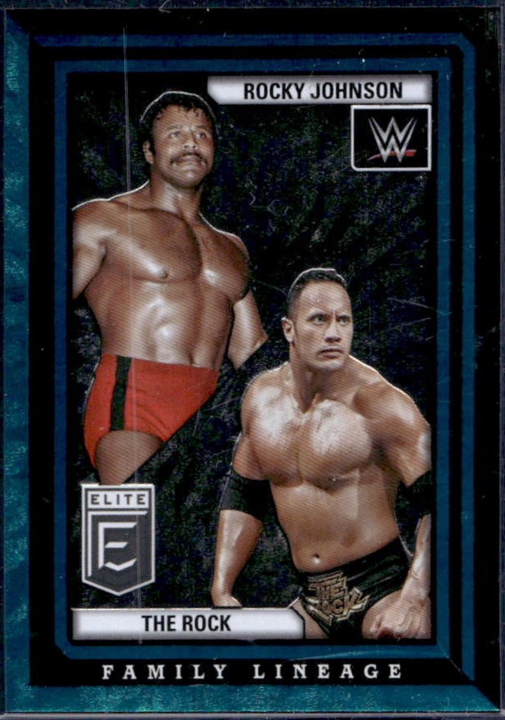 The Rock / Rocky Johnson [Teal] #9