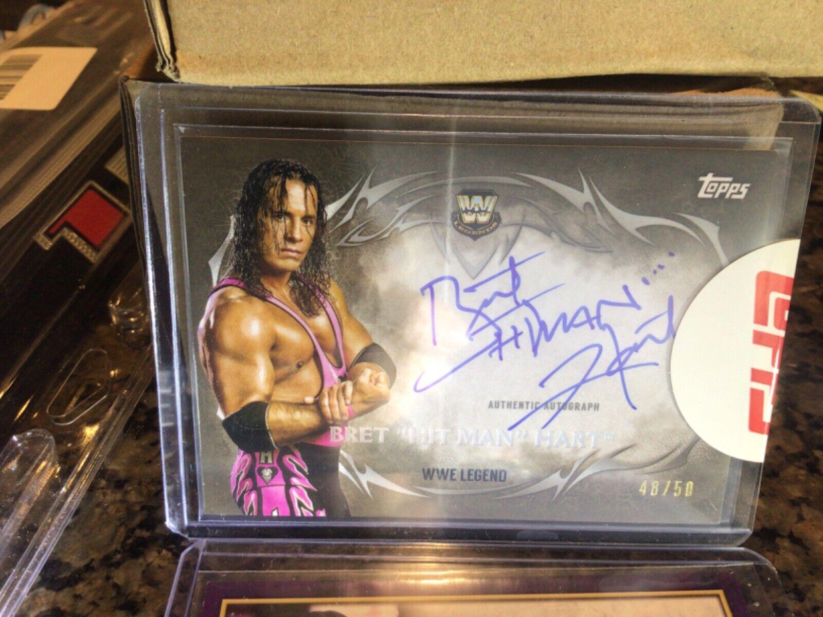 Bret Hart [Black] #UA-BHH