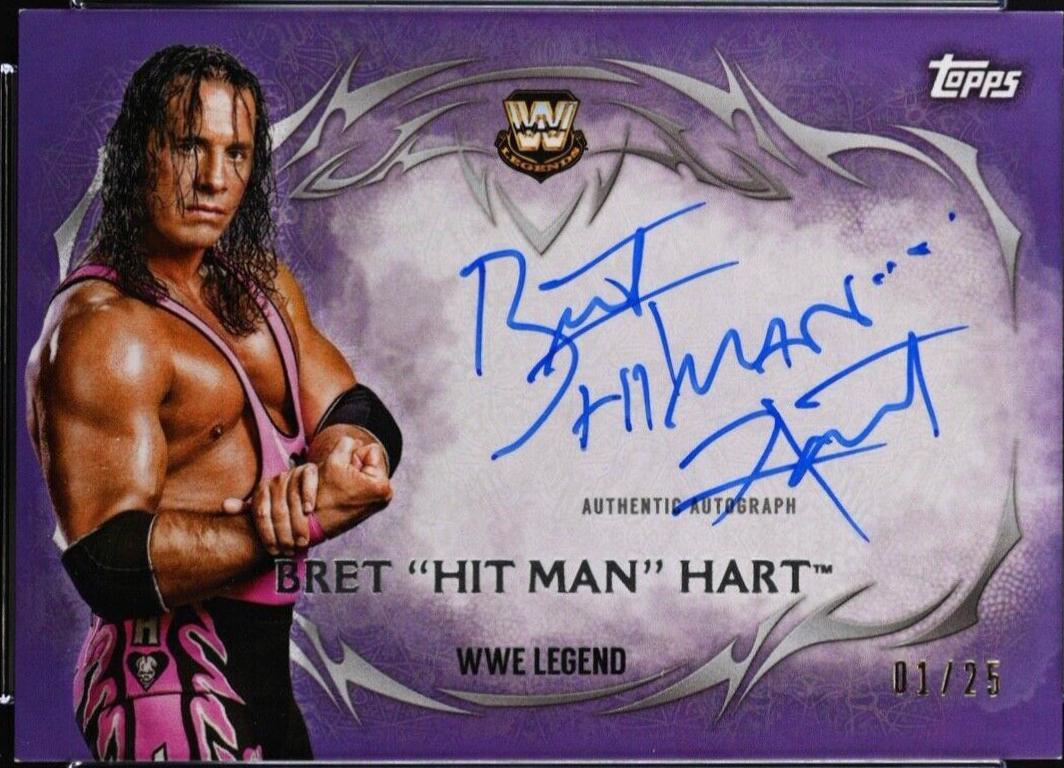 Bret Hart [Purple] #UA-BHH