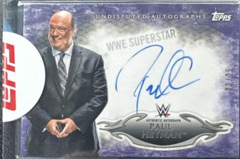 Paul Heyman [Purple] #UA-PH