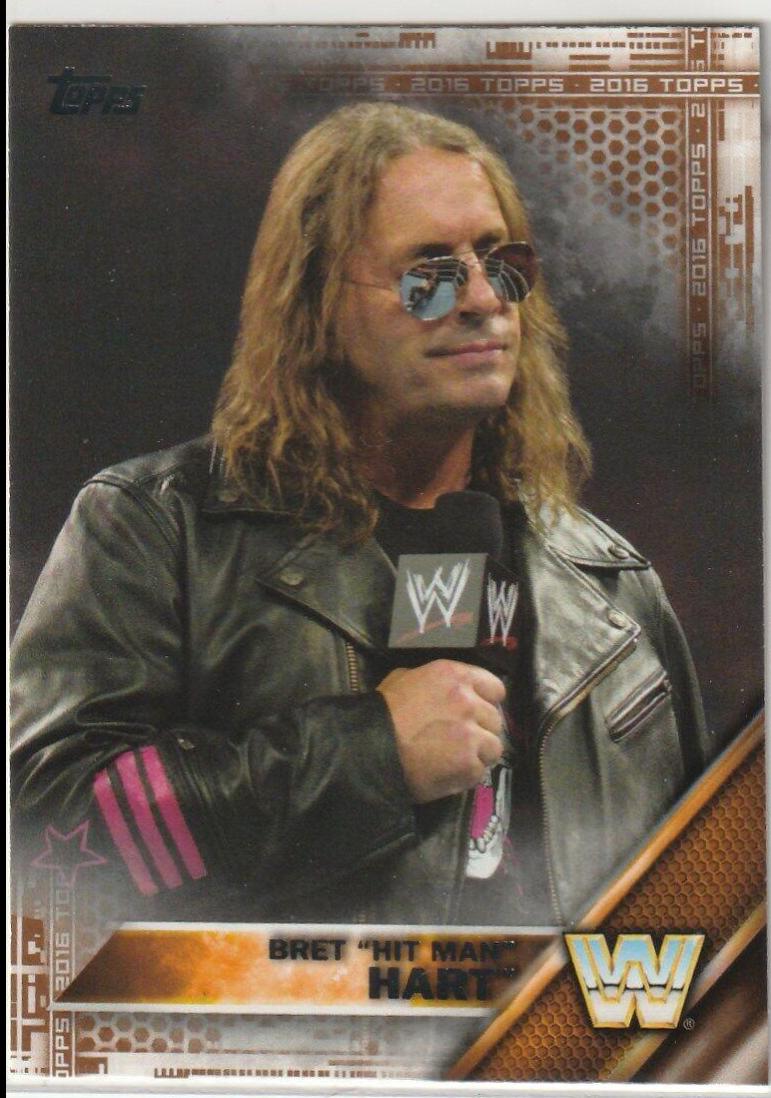 Bret Hit Man Hart [Bronze] #82