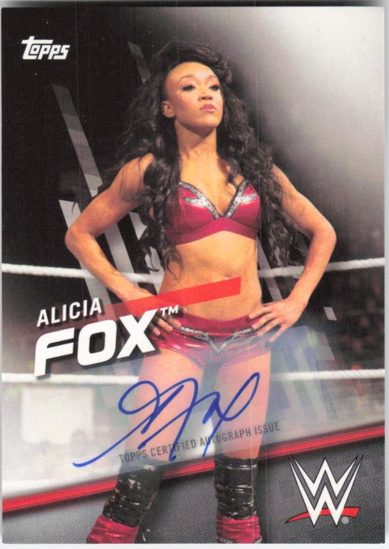 Alicia Fox [Autograph] #14