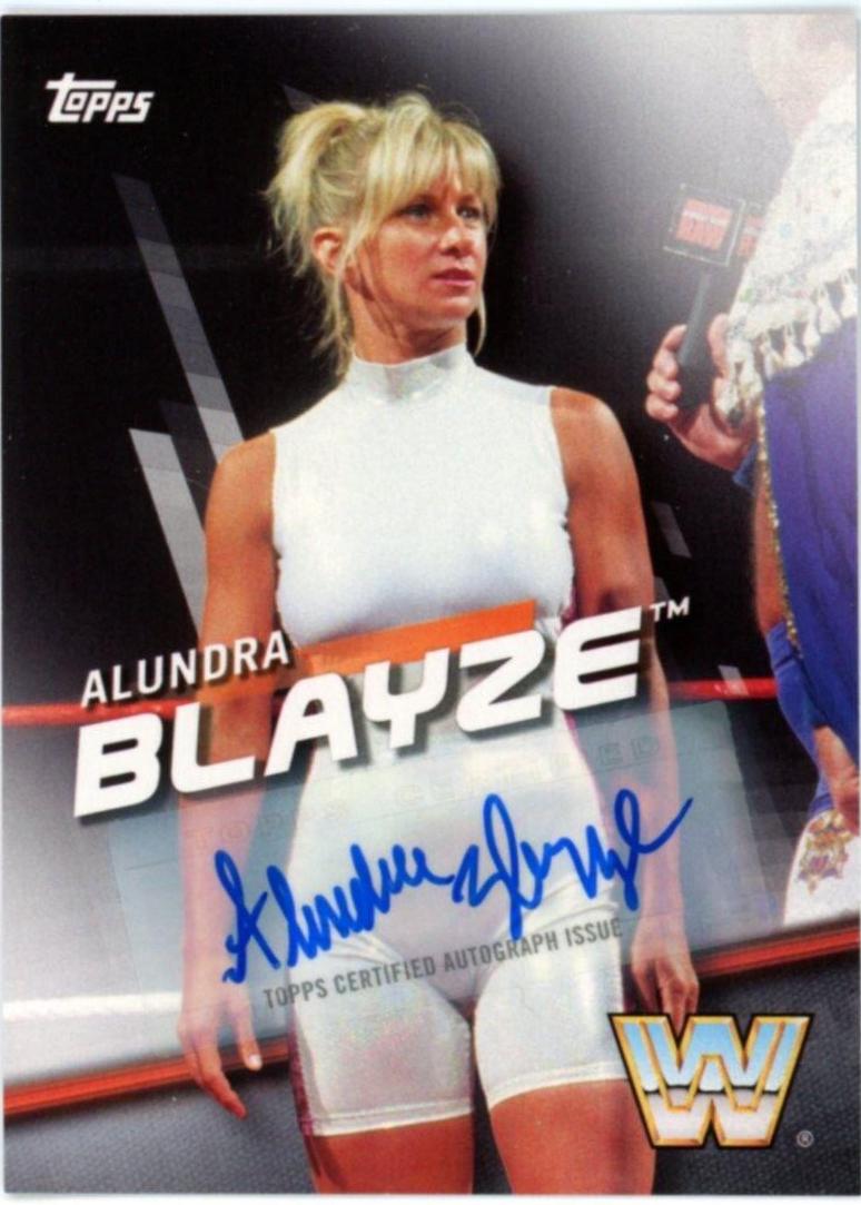 Alundra Blayze [Autograph] #4